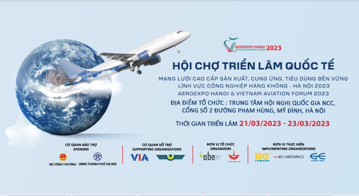 AEROEXPO AIR EXHIBITION IN HANOI, MARCH 2023