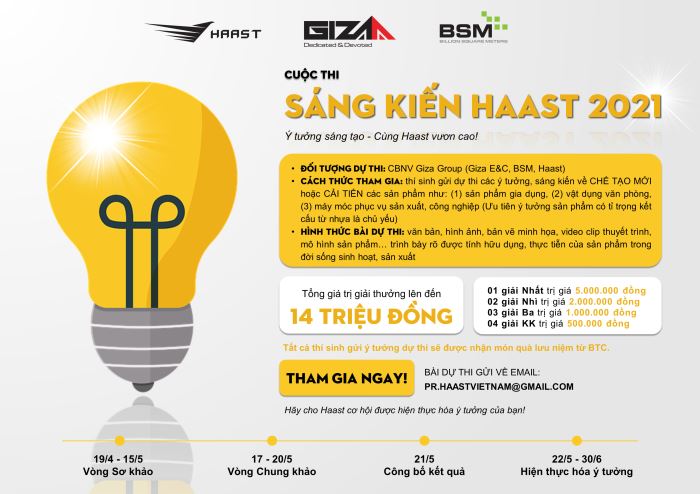 HAAST INITIATIVE 2021 - FINDING IDEAS FROM REAL-WORLD EXPERIENCE