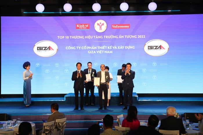 GIZA VIETNAM RECEIVES IMPACT GROWTH BRAND AWARD 2022